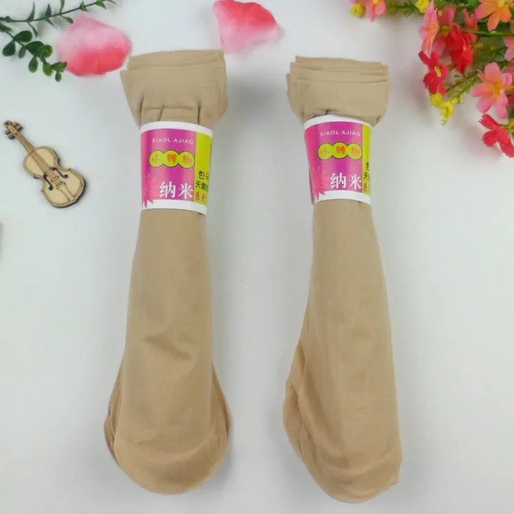 20 Pcs Per Lot Women's Summer Elastic Nylon Crystal Short Socks