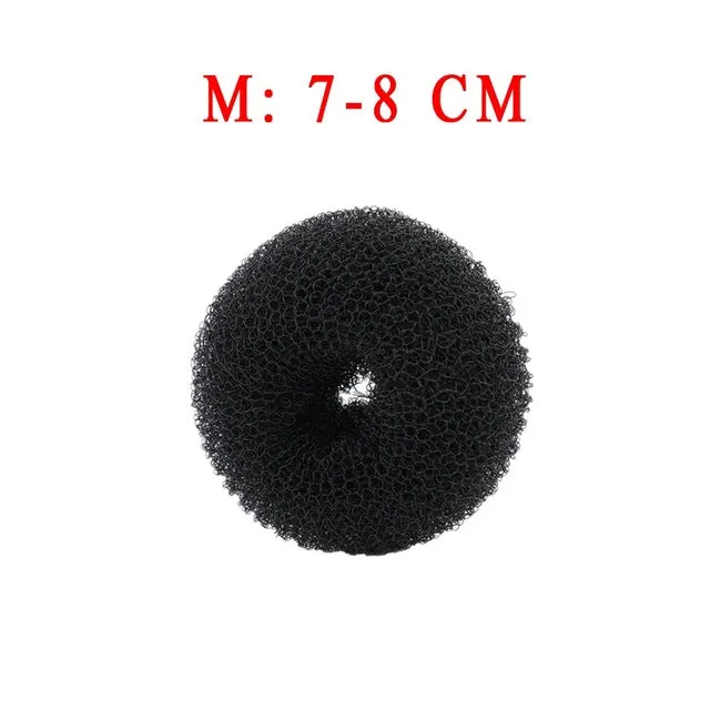 3PCS Size S/M/L Fashion Women Magic Shaper Donut Hair Ring Bun haar Accessories Lady Styling Tool Hair Accessories