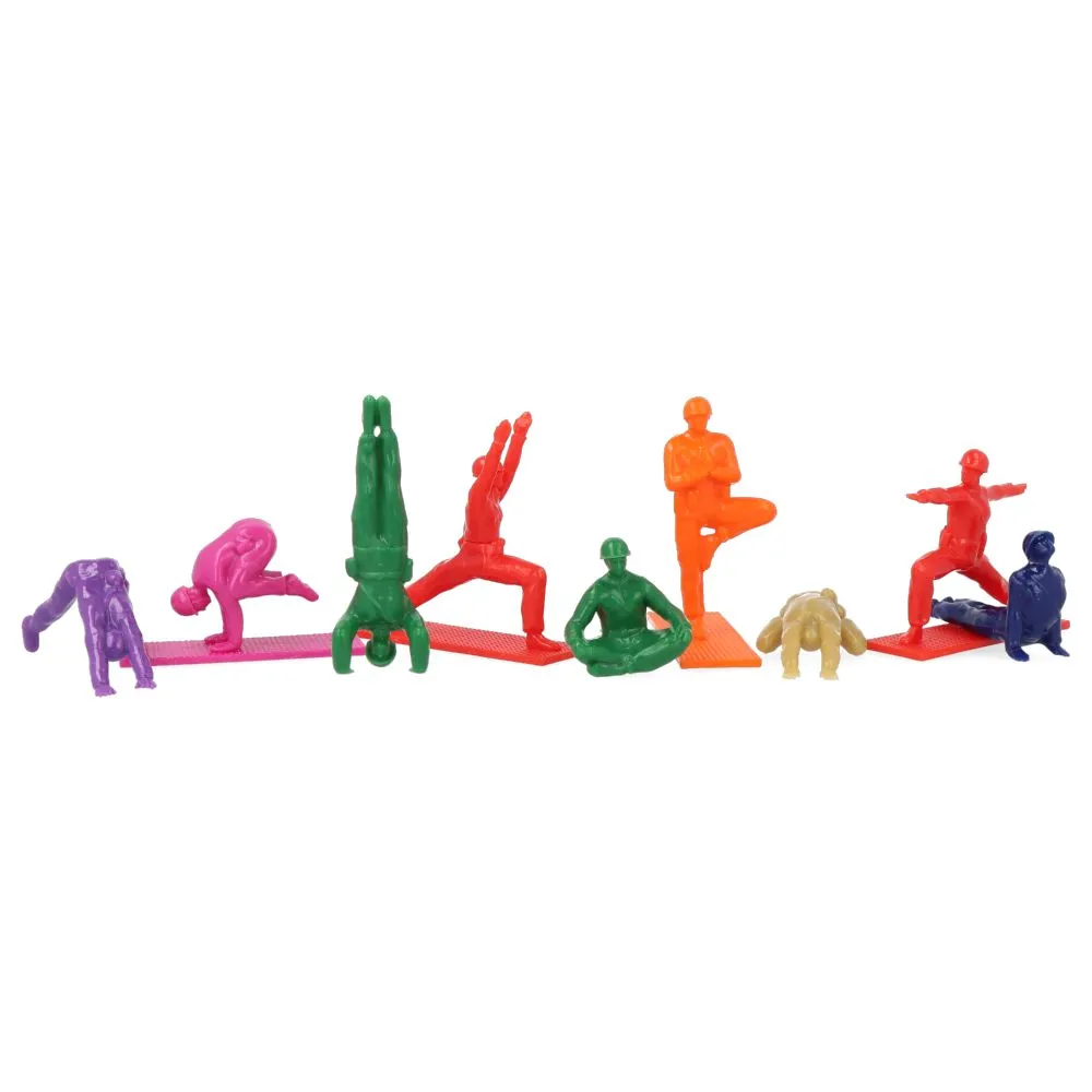 3" Yoga Joes Rainbow Series