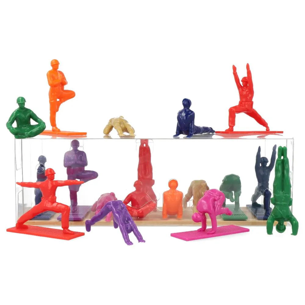 3" Yoga Joes Rainbow Series