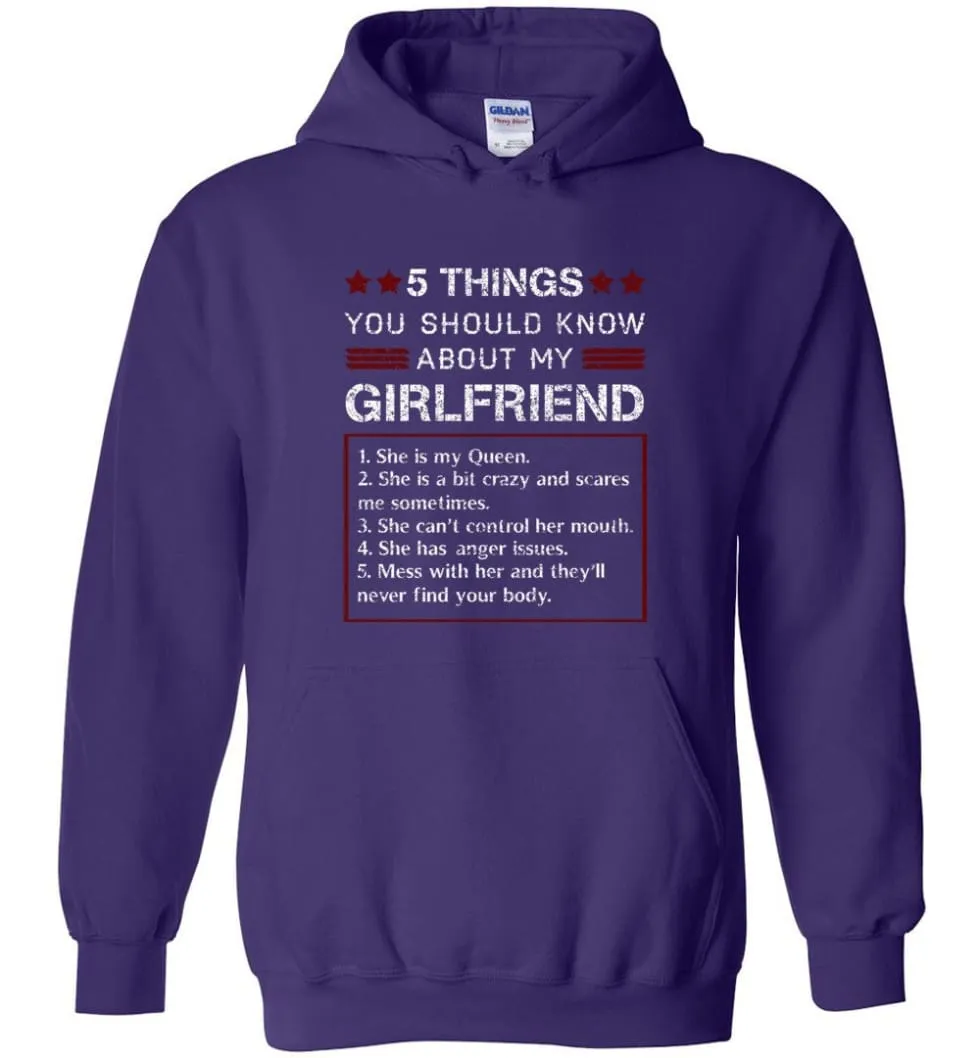 5 Things You Should Know About My Girlfriends - Hoodie