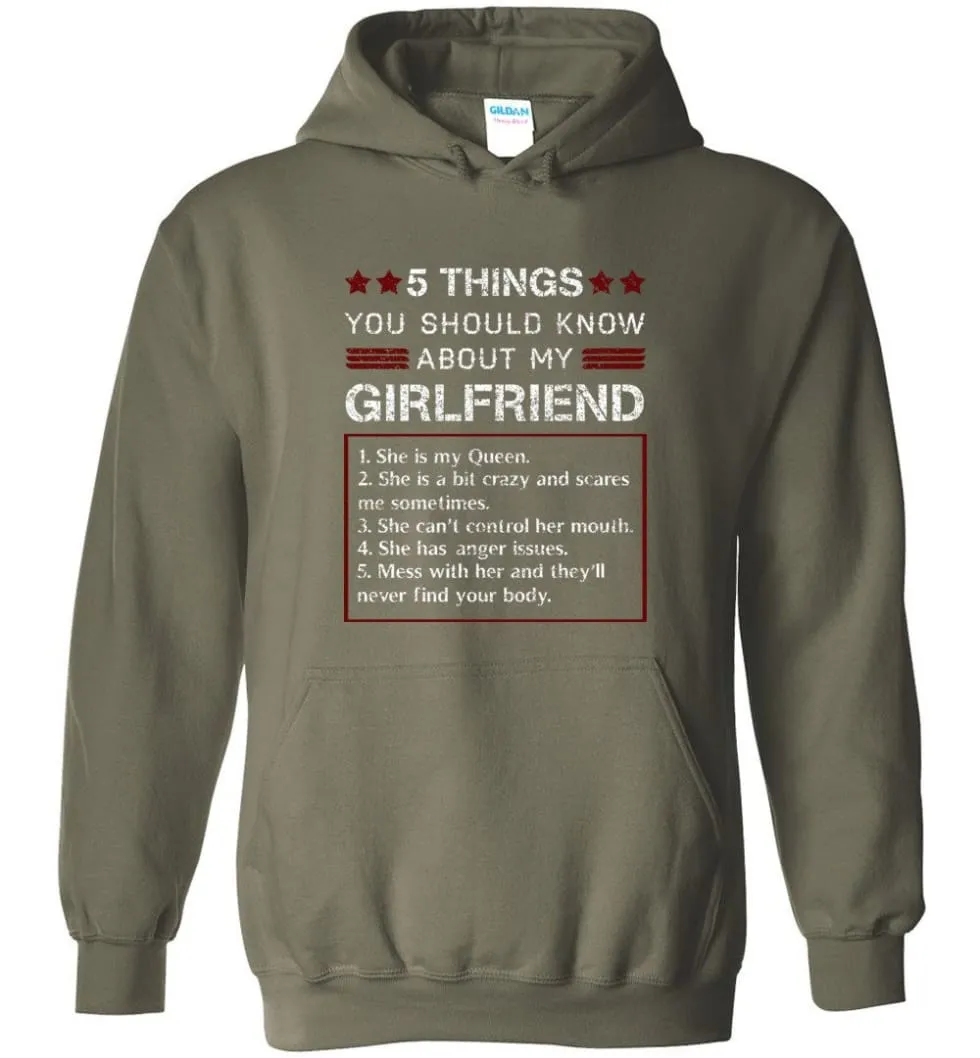 5 Things You Should Know About My Girlfriends - Hoodie