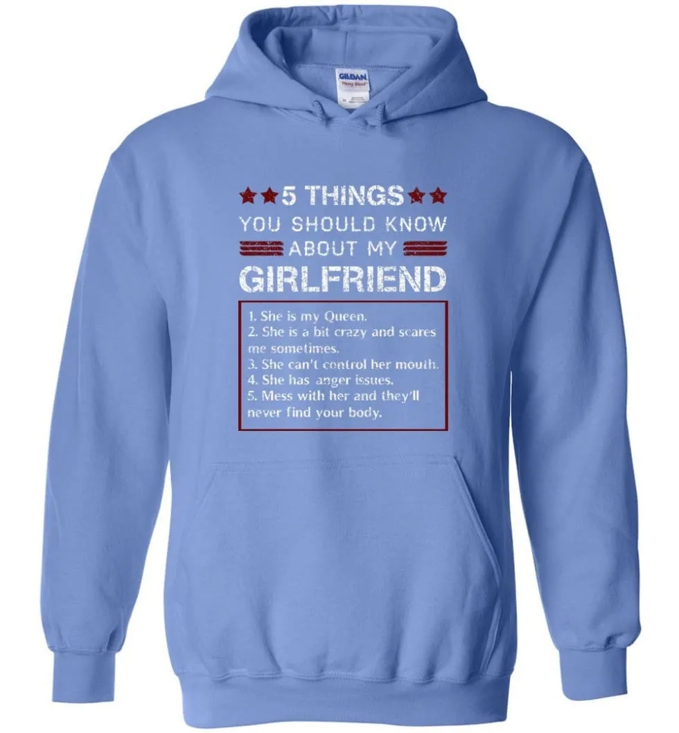 5 Things You Should Know About My Girlfriends - Hoodie