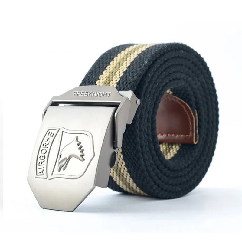 Add Thicken Canvas Belt for Men