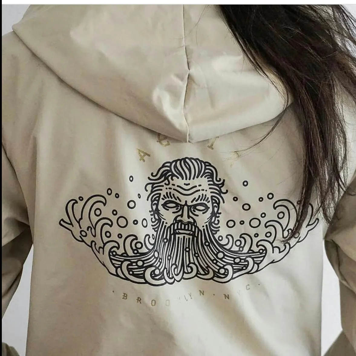 Aegir Original Windbreaker Cream