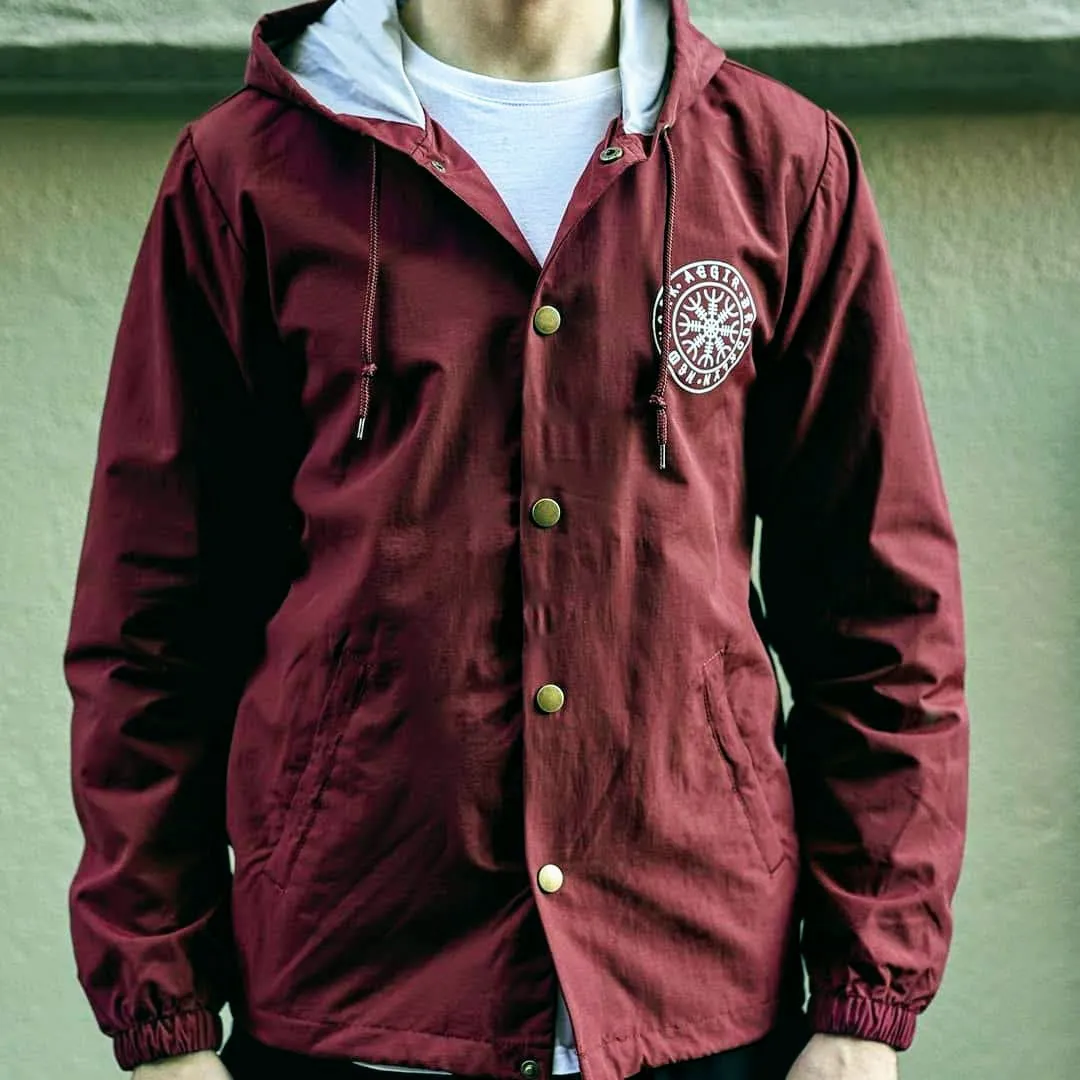 Aegir Original Windbreaker Maroon