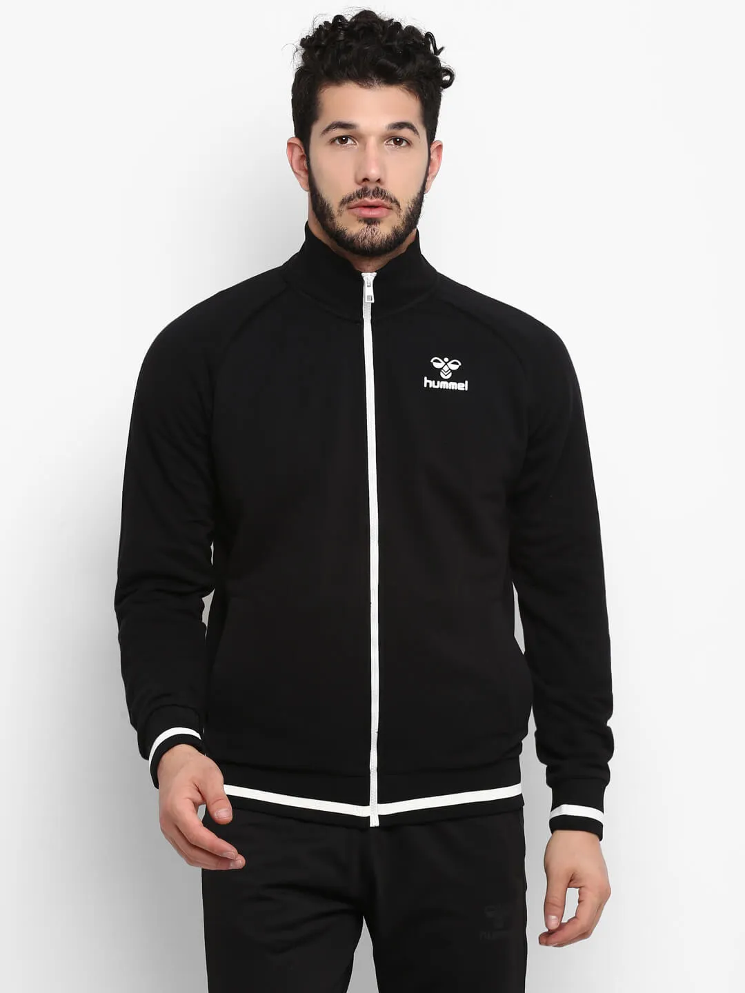 Agulinio Men Black Jacket