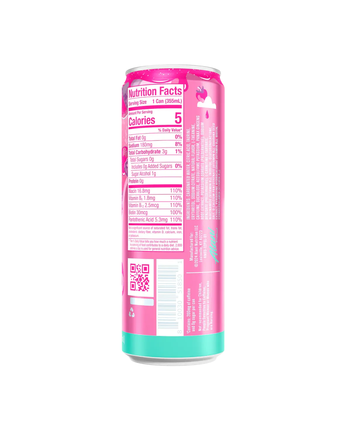 Alani Nu Energy Drink | Pink Slush