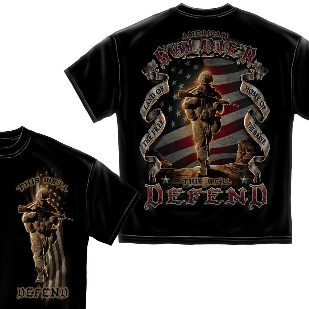 American Soldier- This We Shall Defend T-Shirt