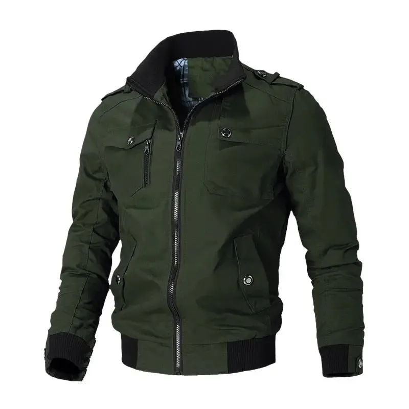 Army Military Windbreaker Jacket