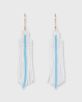 Arrow Earrings in White