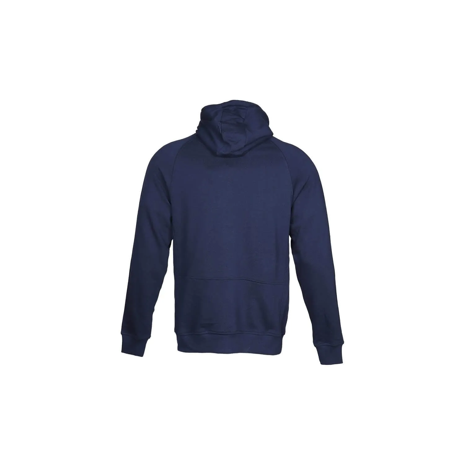 Athan Men Cotton Navy Blue Hoodie