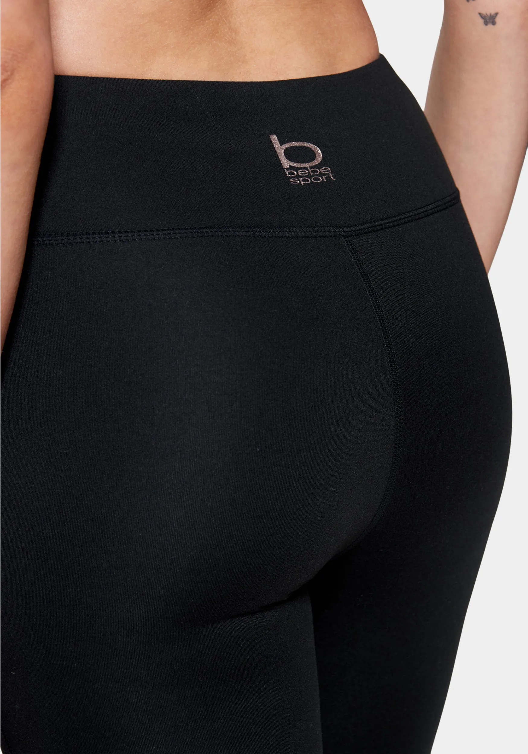 Bebe Sport Sport Legging With Zipper