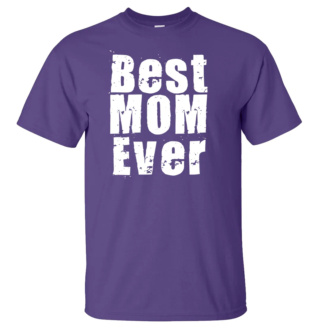 Best Mom Ever White Print Asst Colors T-shirt/tee