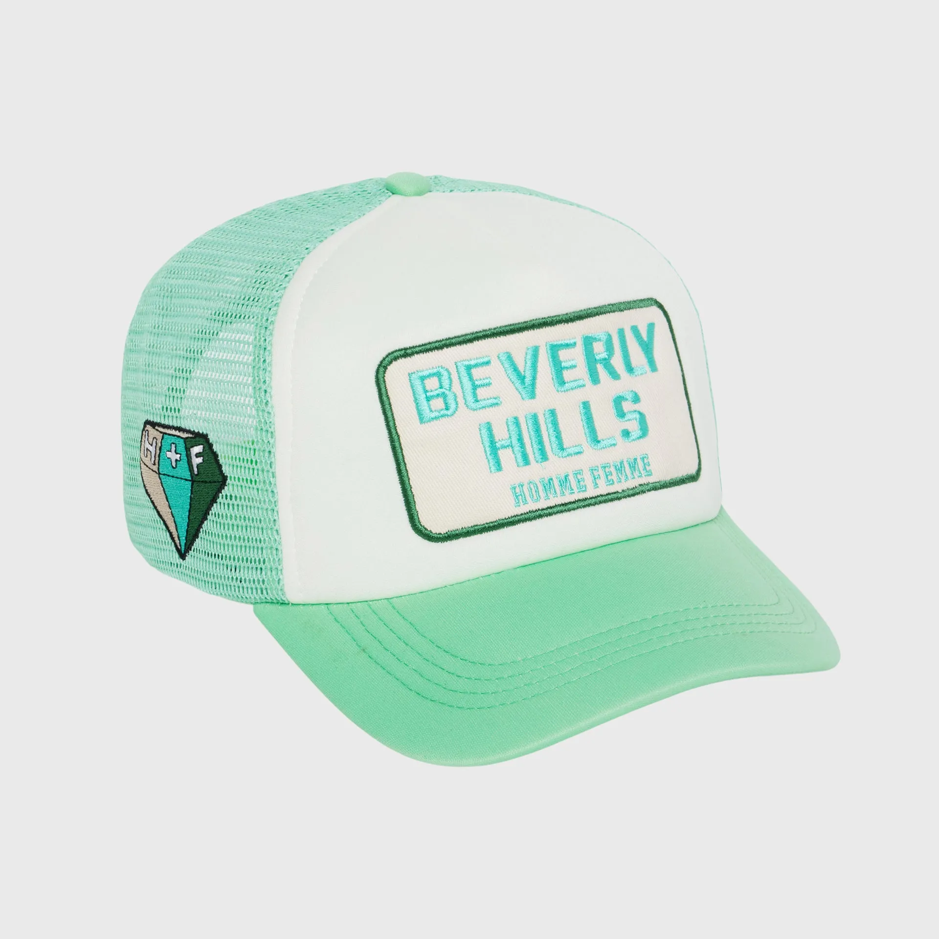 Beverly Hills Trucker Green