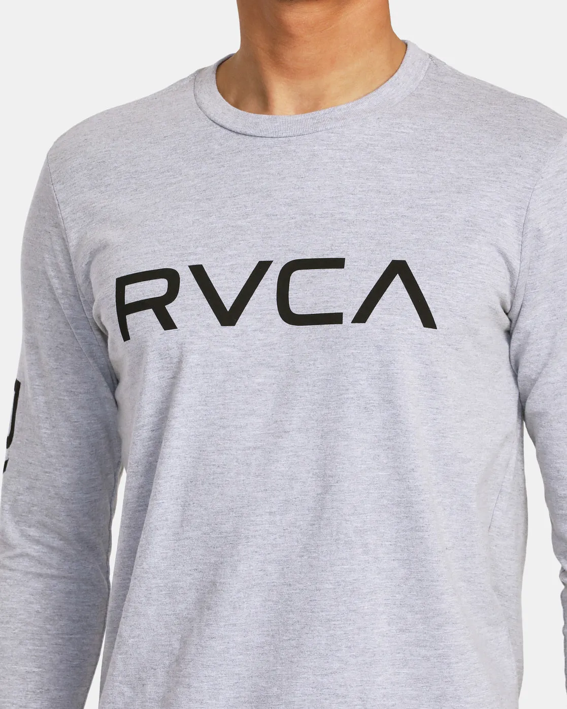 Big RVCA Long Sleeve T-Shirt - Athletic