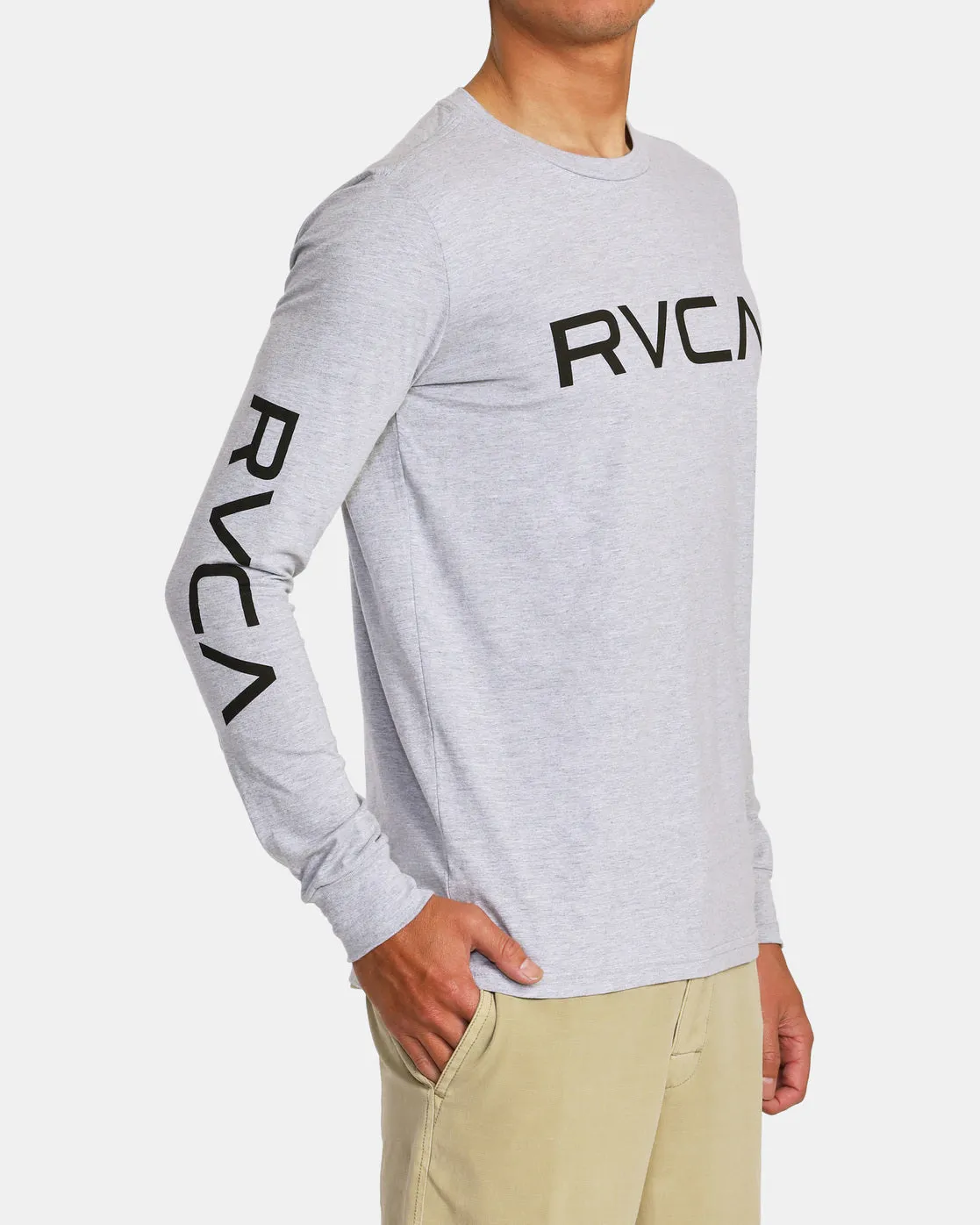 Big RVCA Long Sleeve T-Shirt - Athletic