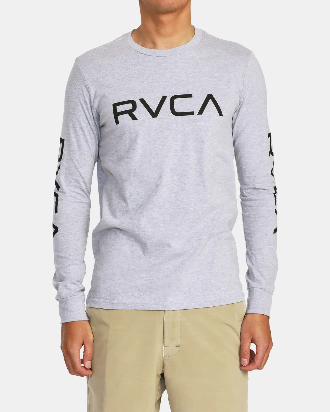 Big RVCA Long Sleeve T-Shirt - Athletic