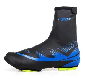 Blue Waterproof  Cycling Shoe Covers