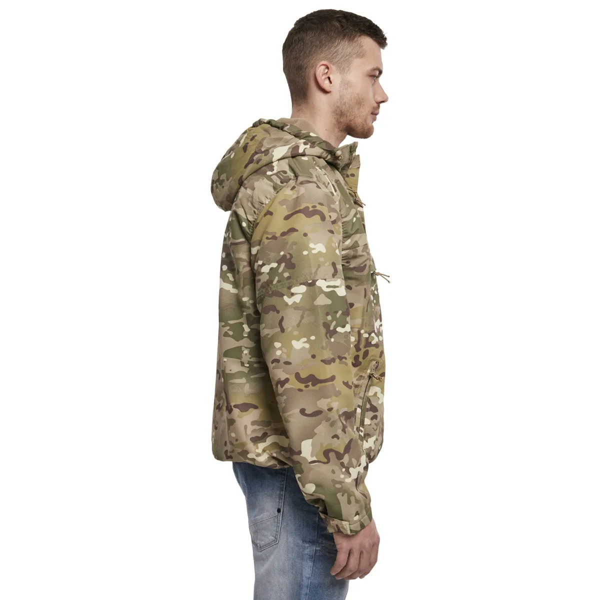 Brandit Windbreaker Jacket Tactical Camo