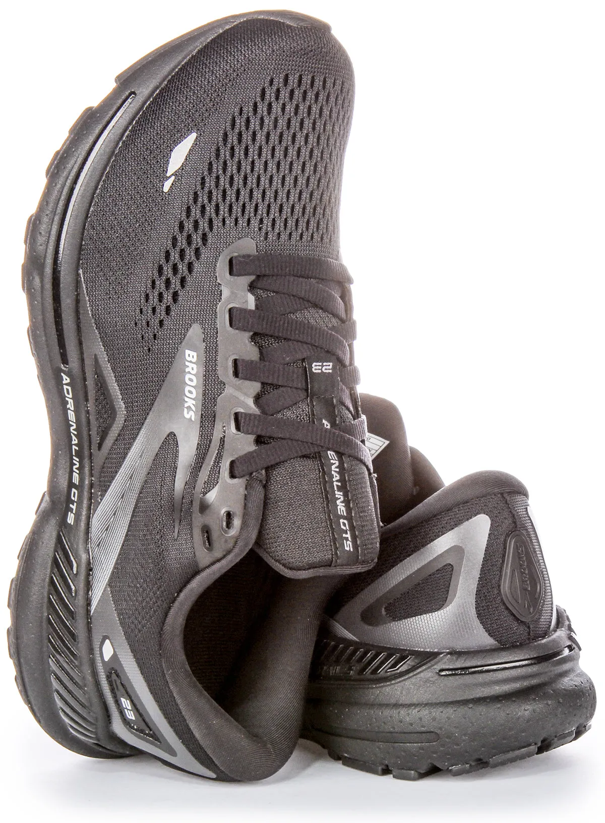 Brooks Adrenaline GTS In Black For Men | Medium Fit