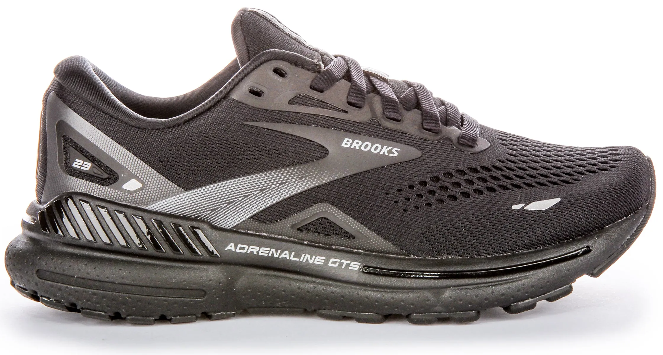 Brooks Adrenaline GTS In Black For Men | Medium Fit