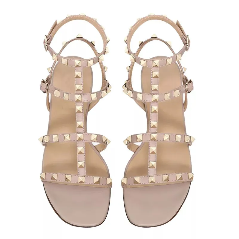 Buckle-strap Sandals