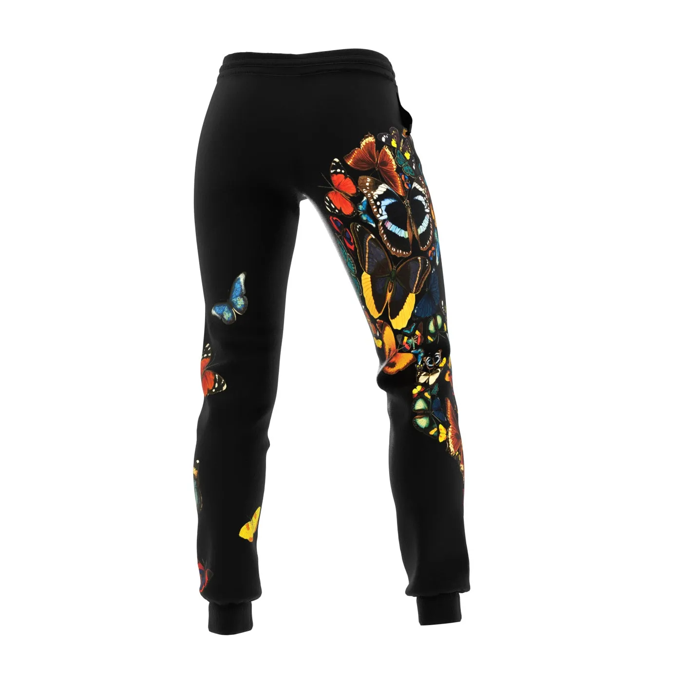 Butterfly Skull Women Sweatpants