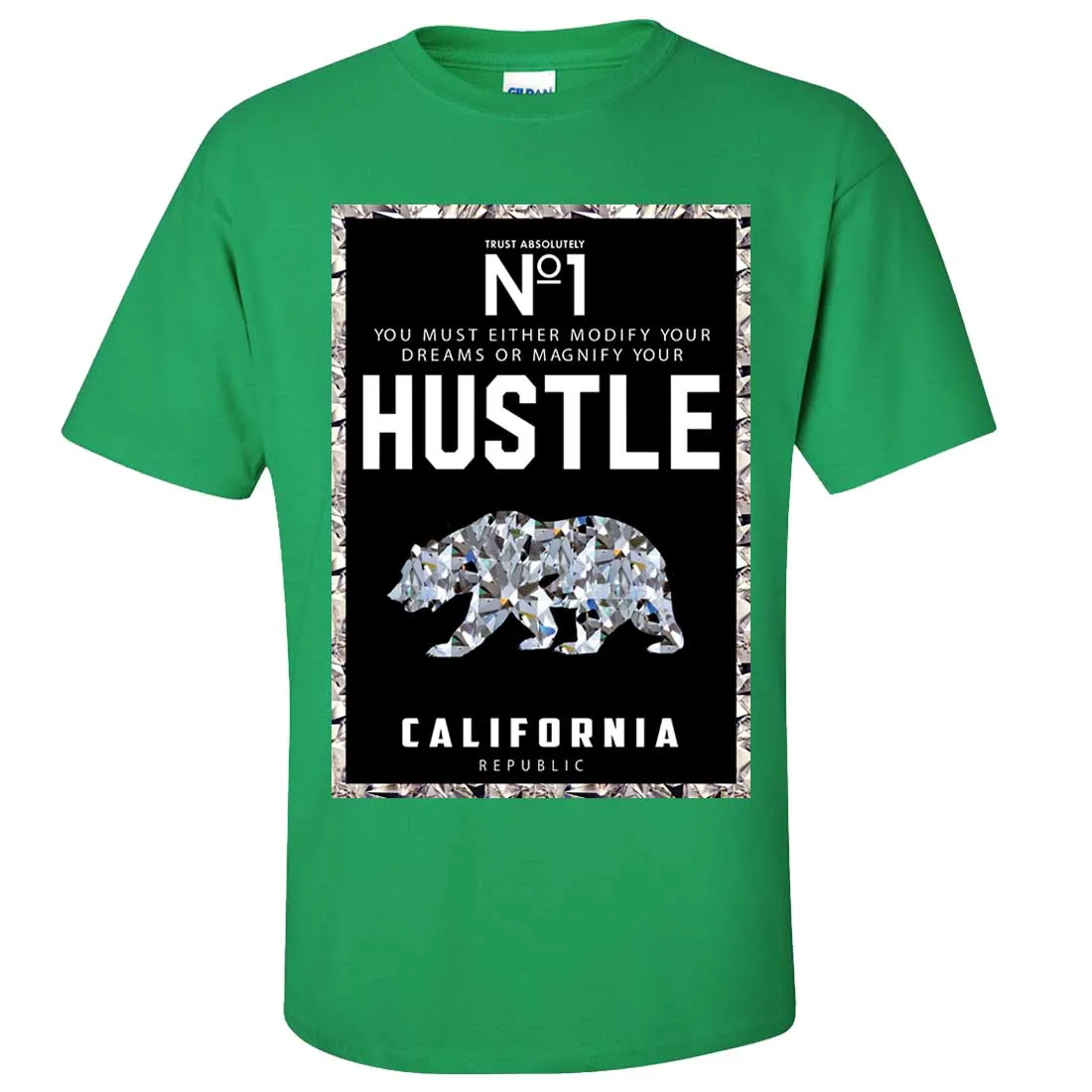 California Republic No. 1 Diamond Hustle Asst Colors T-shirt/tee