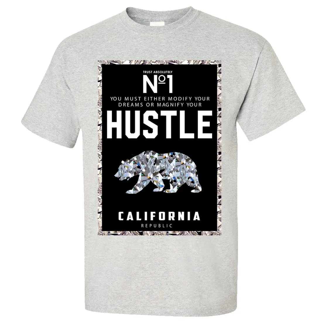 California Republic No. 1 Diamond Hustle Asst Colors T-shirt/tee