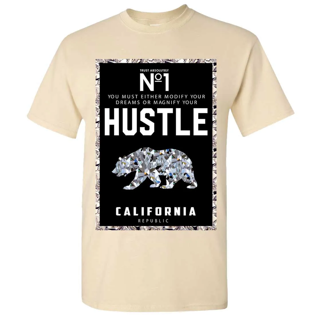 California Republic No. 1 Diamond Hustle Asst Colors T-shirt/tee