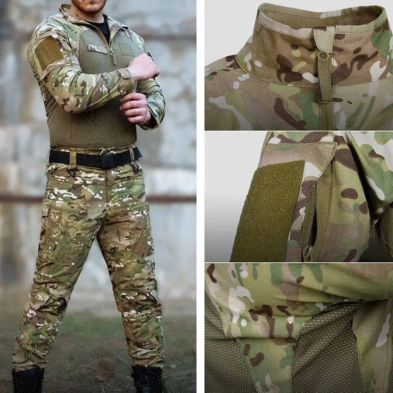 Camouflage Frogman Long Sleeve Tactical Suit