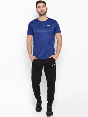 Cenax Performance Men Polyester Blue T-Shirt