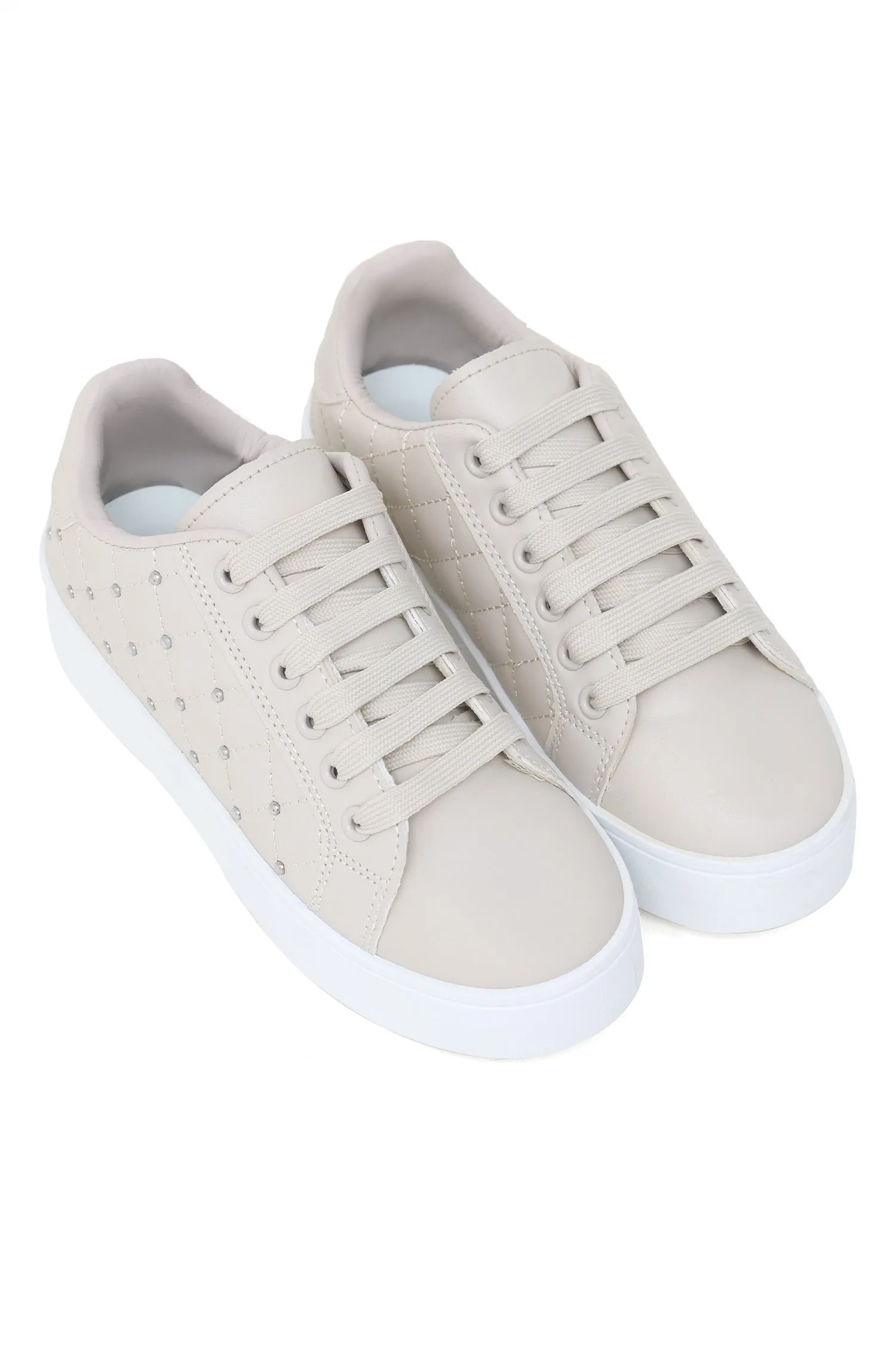 CHIC WOMEN SNEAKERS-BEIGE