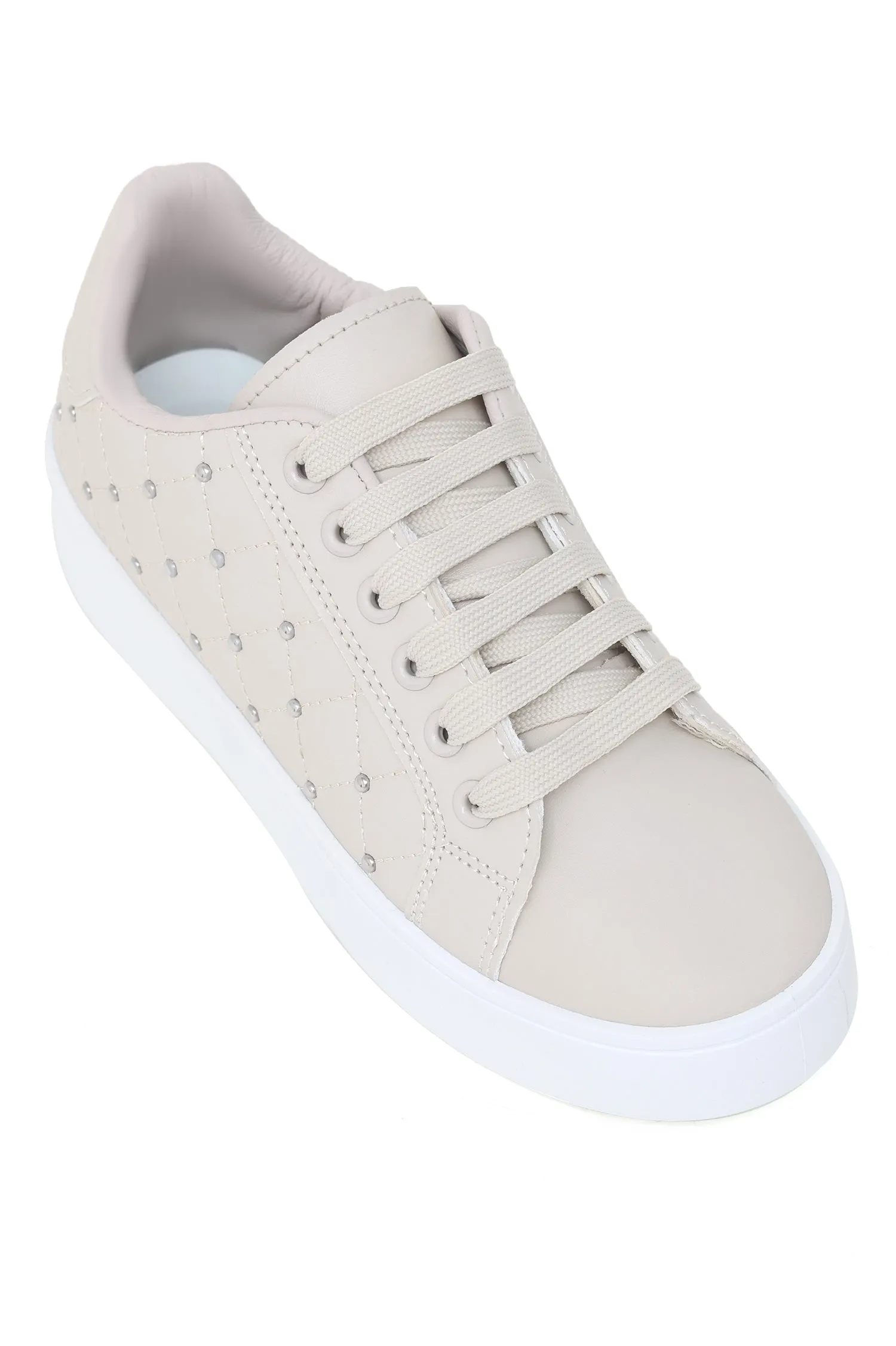 CHIC WOMEN SNEAKERS-BEIGE