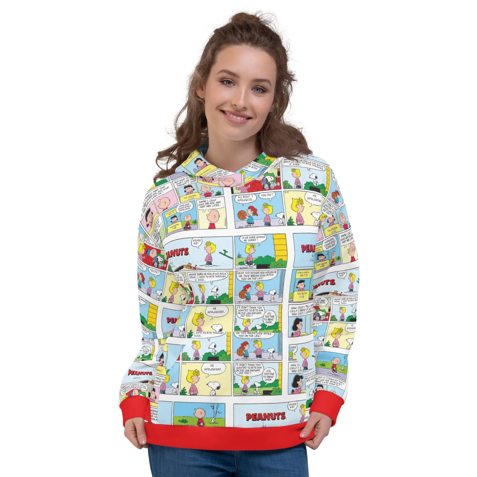 Comic Strips Color Adult Hoodie