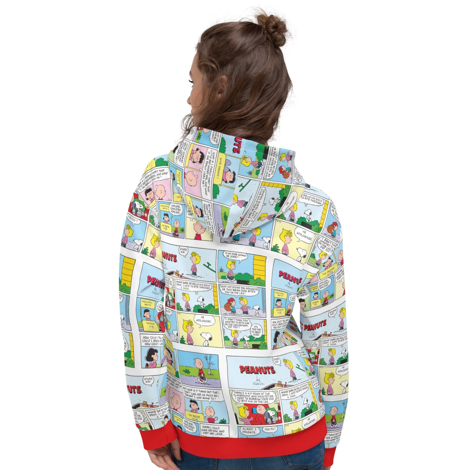 Comic Strips Color Adult Hoodie