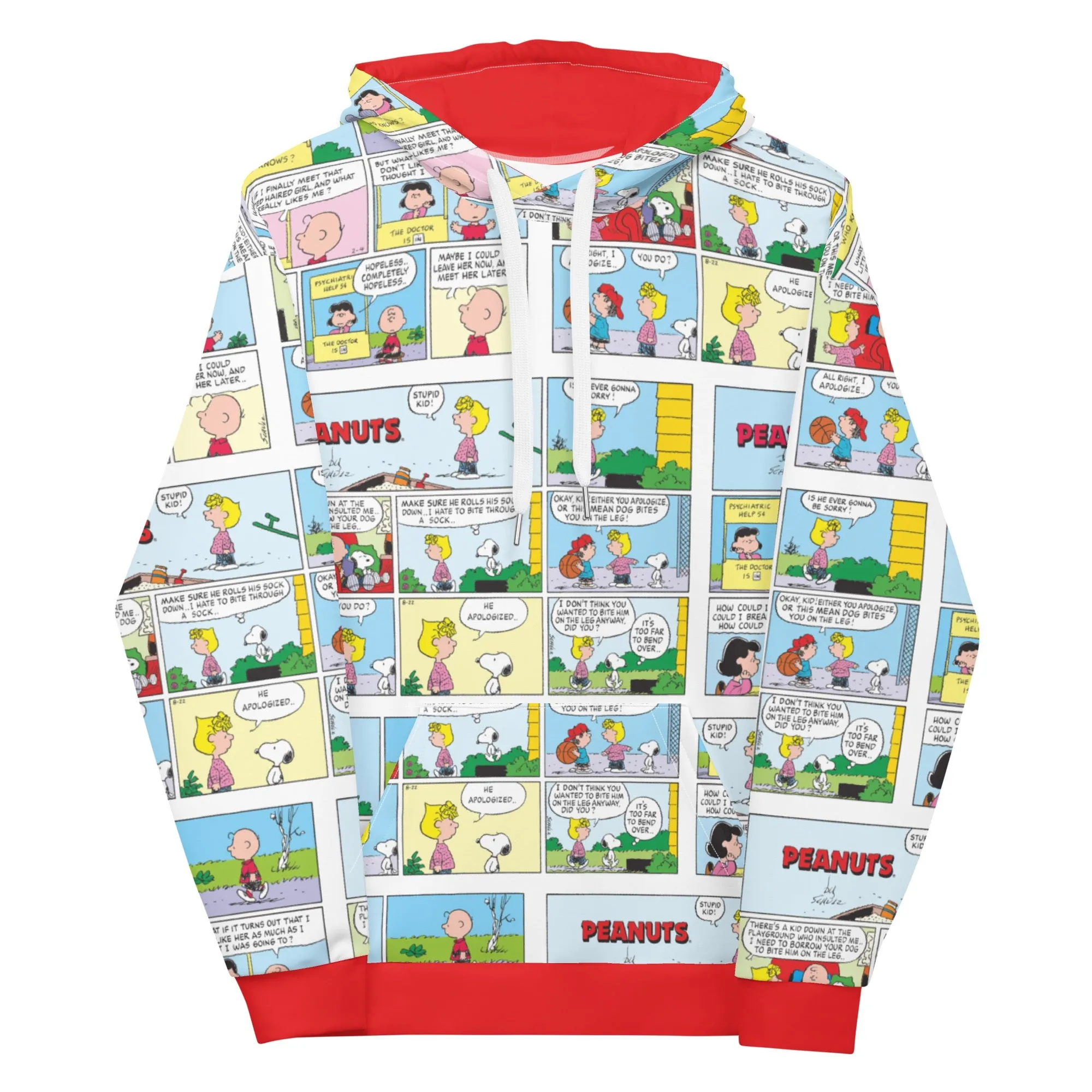 Comic Strips Color Adult Hoodie