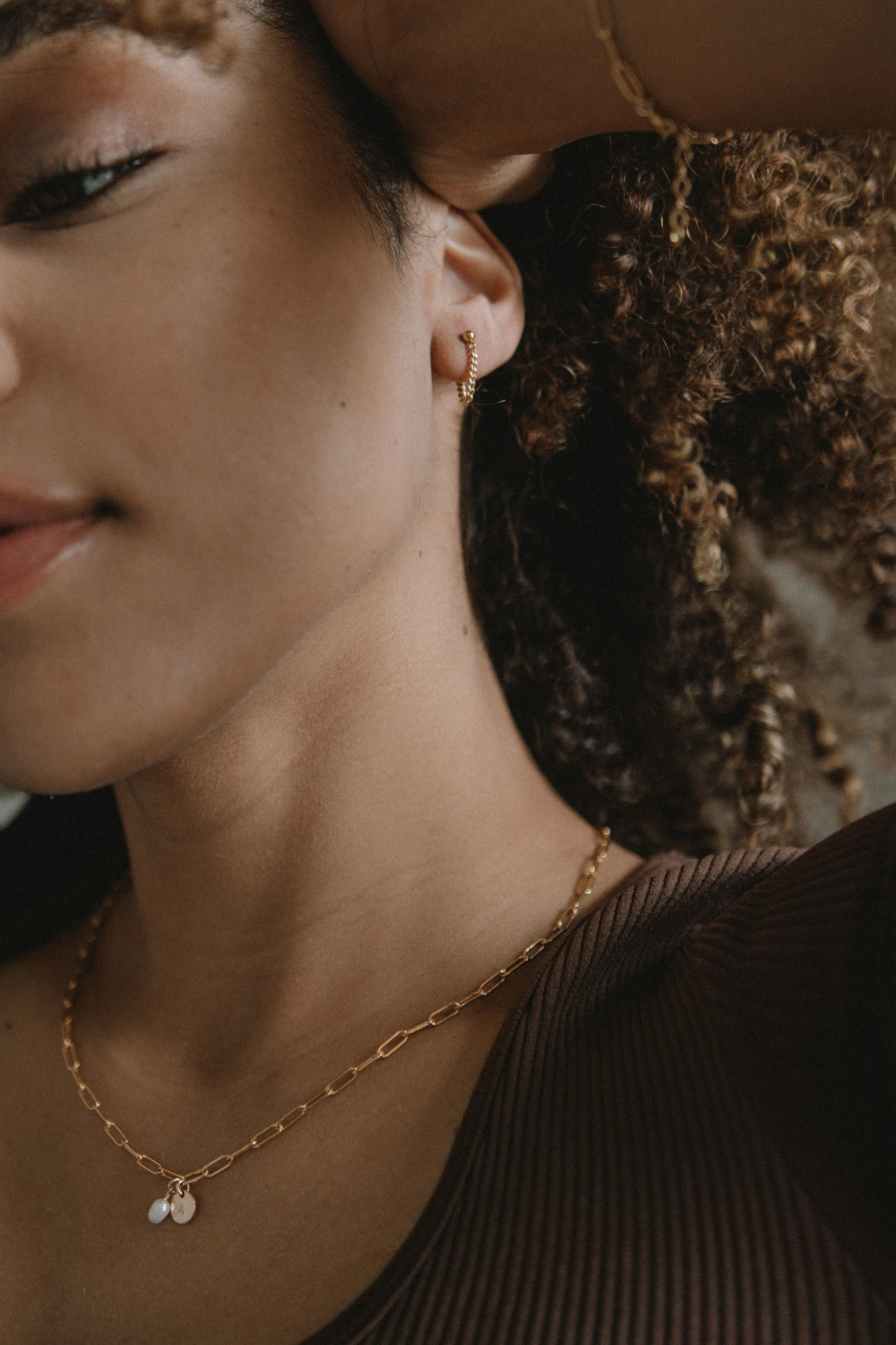 Curb Chain Earrings