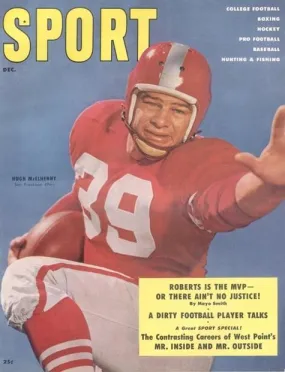 December 1955 Sport Cover (Hugh McElhenny, San Francisco 49ers)