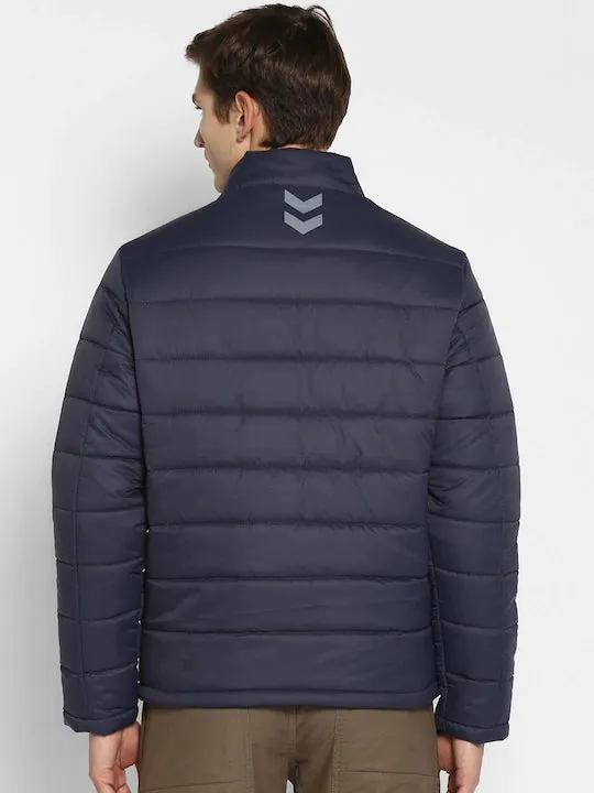 Emil Men Polyester Blue Jacket