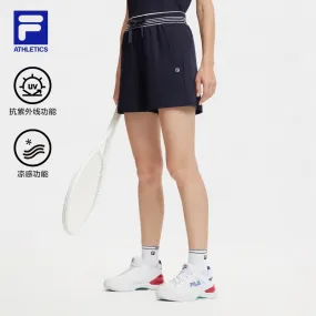 FILA CORE ATHLETICS TENNIS Women Knitted Shorts in Navy