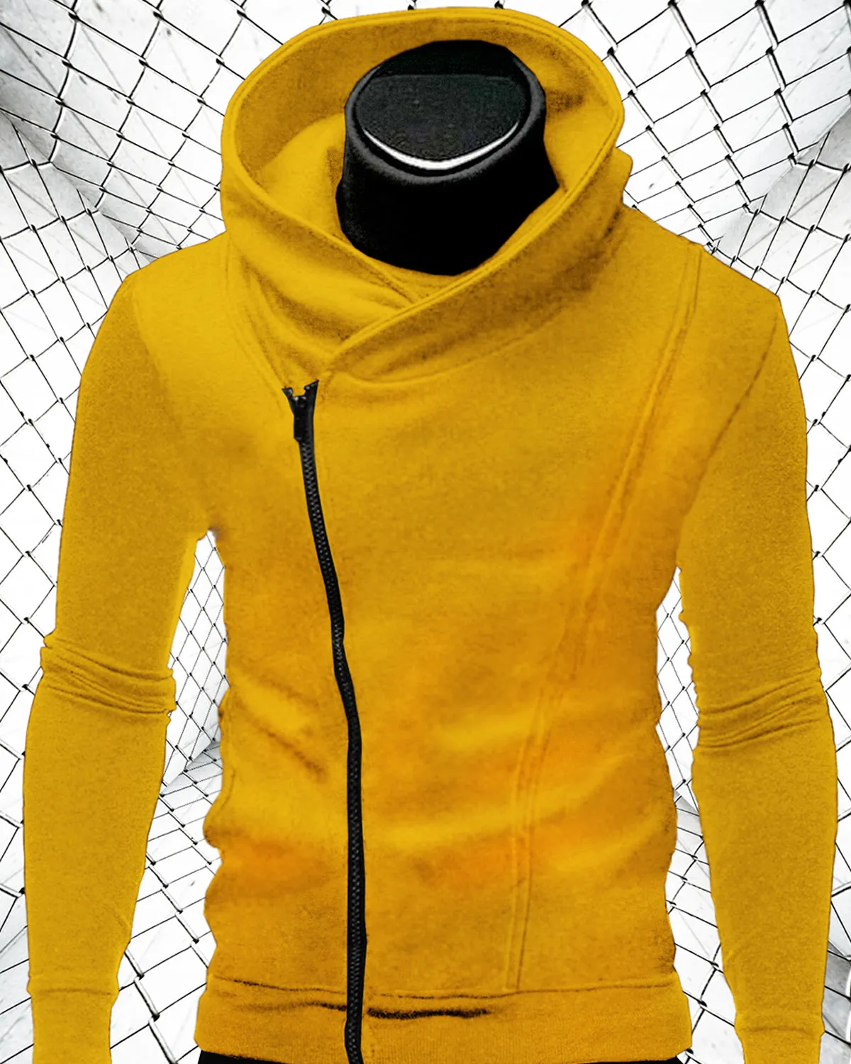 Full Sleeve Assasin Yellow Men Casual Jacket