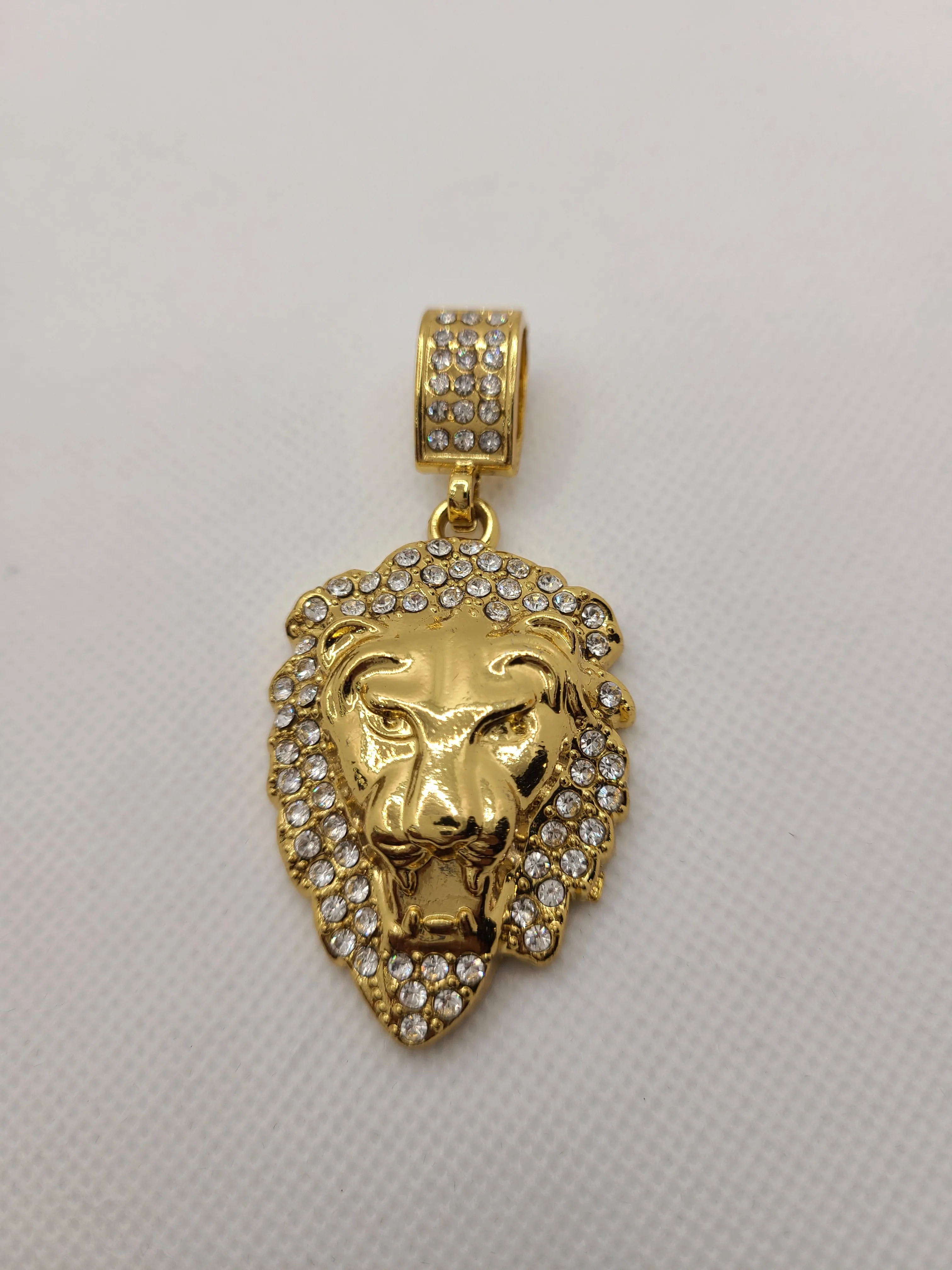 Gold Plated lion Pendant