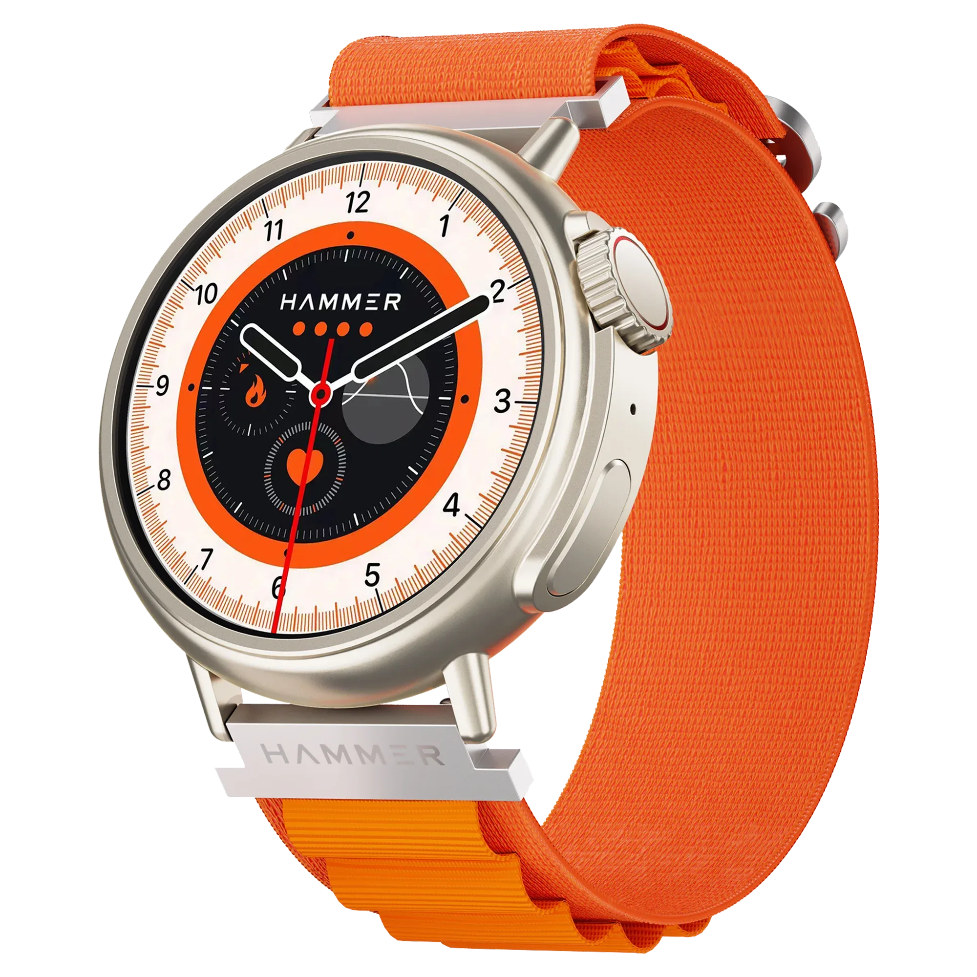 Hammer Active 3.0 With 1.39" Display Bluetooth Calling Smart Watch