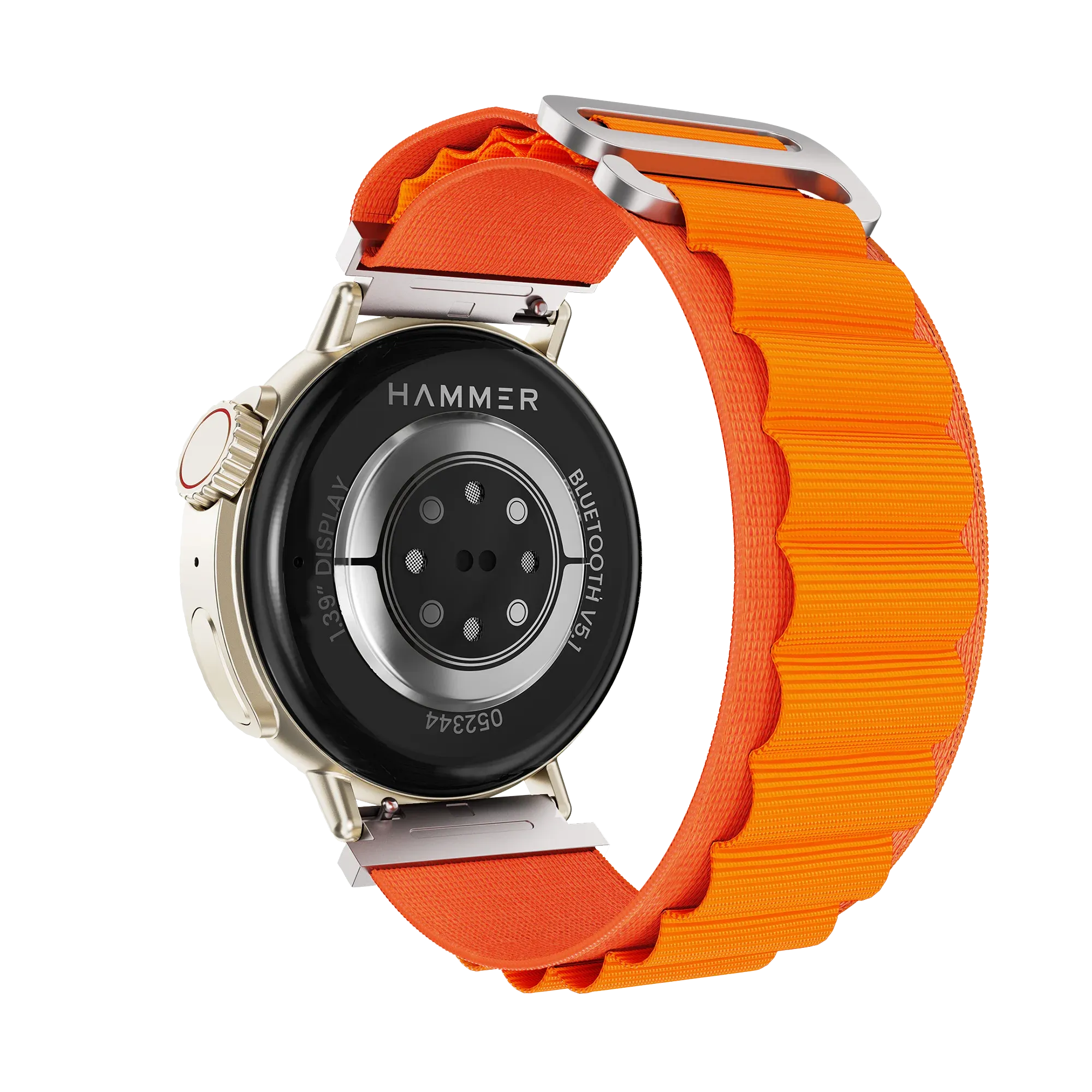 Hammer Active 3.0 With 1.39" Display Bluetooth Calling Smart Watch