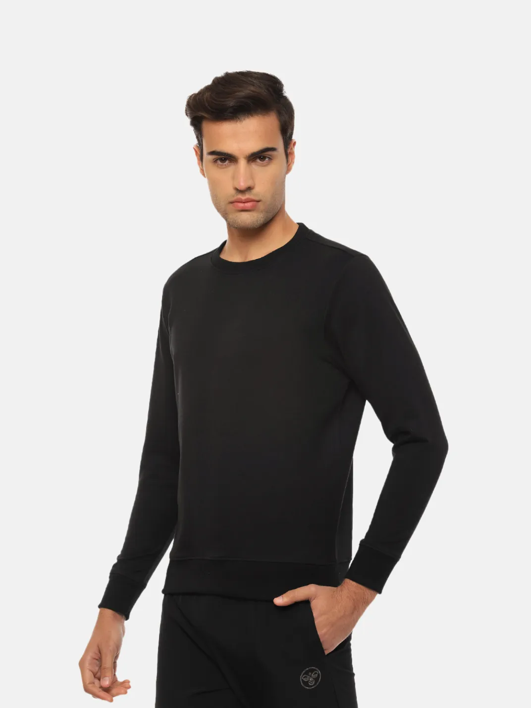 Hummel Eduk Men Black Sweatshirt B2B