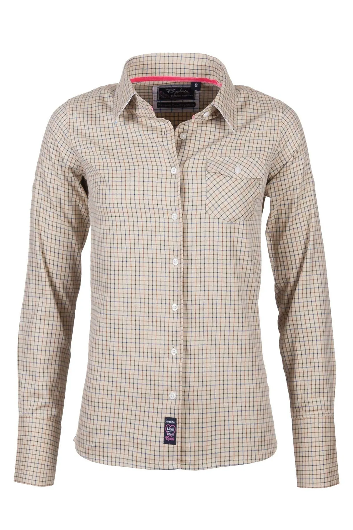 Ladies Hannah Country Check Shirt - Poacher