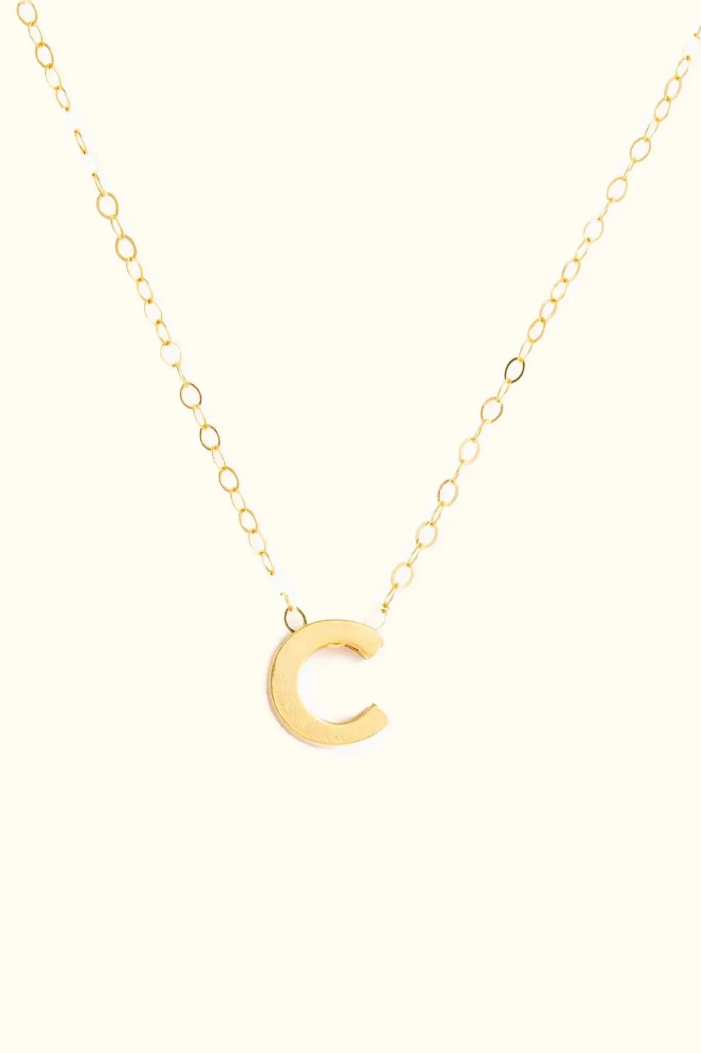 Letter Charm Necklace