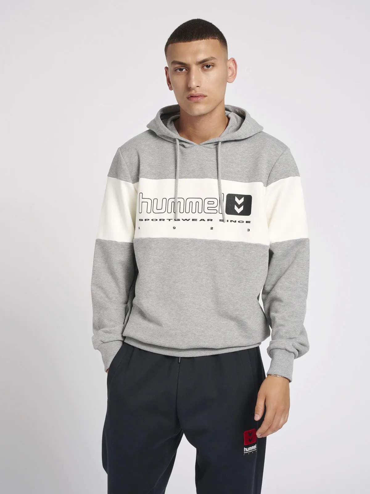 Lgc Musa Men Cotton Grey Hoodie